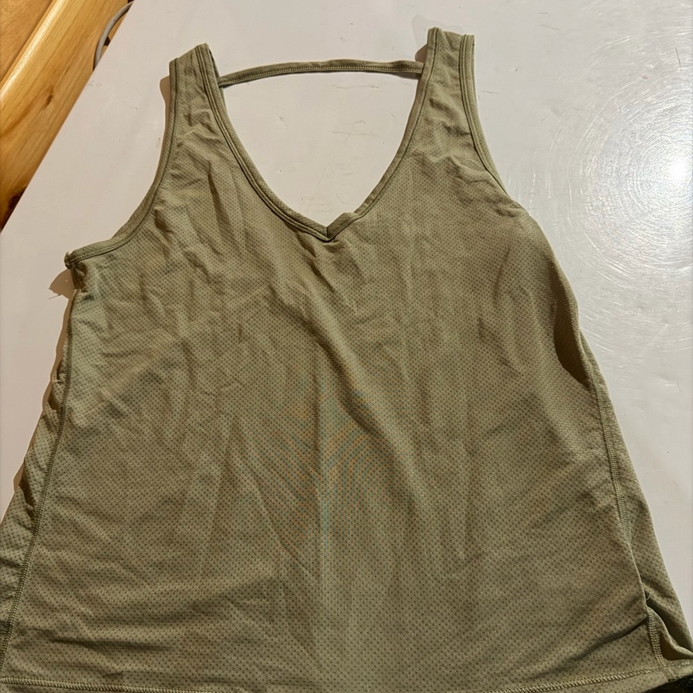 Victoria's Secret Olive Green Tank Top